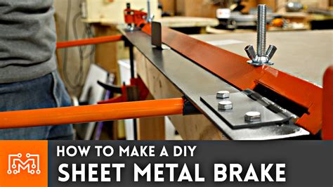 creating a box with a metal brake|how to make sheet metal boxes.